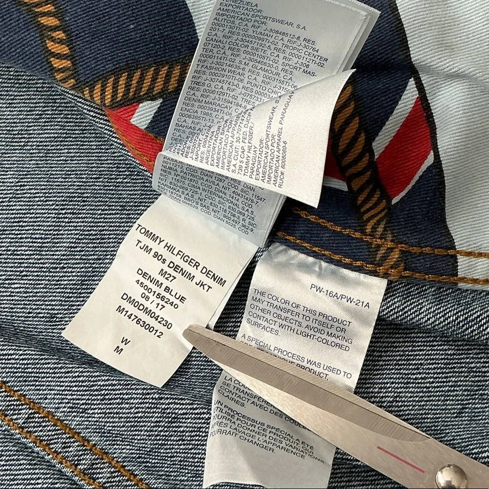 Tommy Hilfiger TJM 90s Capsule Denim Jacket NWT - Size Medium
